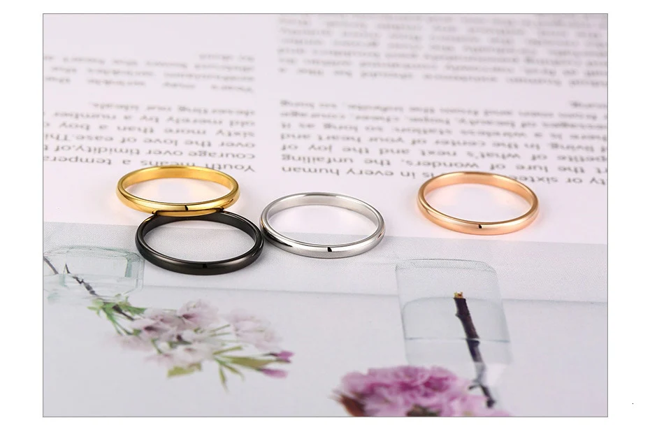 Aliança Prateada Fina (2mm) em Aço para Casamento, Namoro ou Compromisso - REF1613 - Image 7