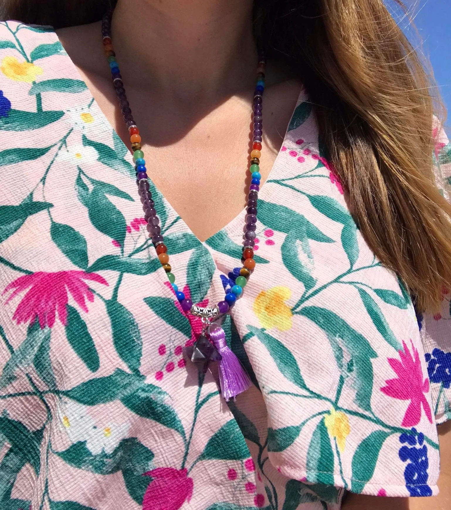 Japamala Ametista com Estrela e Tassel - REF1803 - Image 10