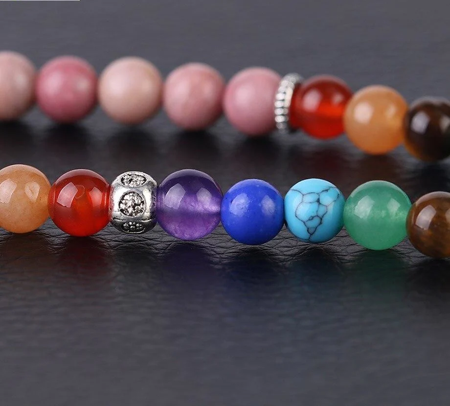 Japamala Rodonite - Símbolo do Equilíbrio Emocional - com Tassel e Pendente Árvore da Vida - REF1044 - Image 4