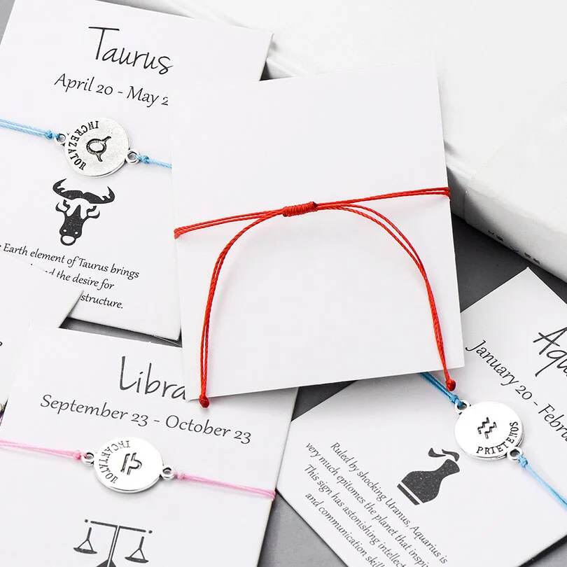 Pulseira Signos do Zodíaco - 12 Constelações - REF1062 - Image 14