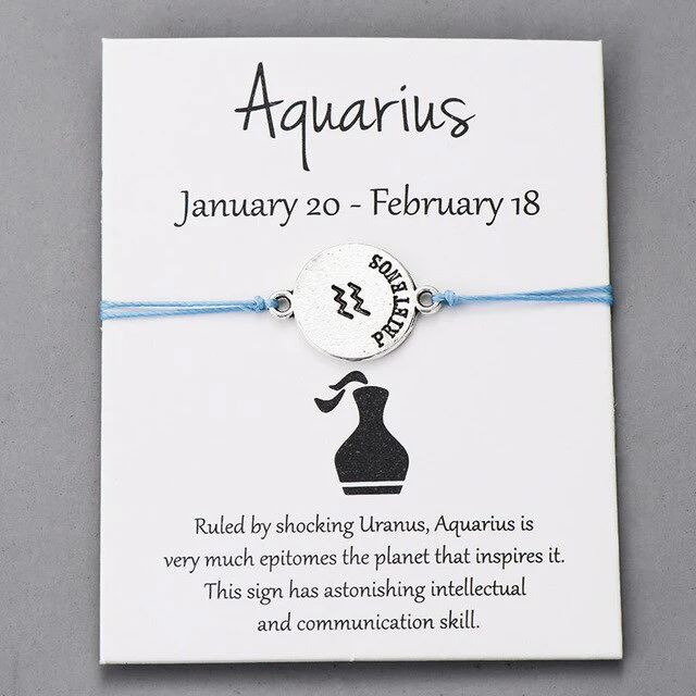 Pulseira Signos do Zodíaco - 12 Constelações - REF1062 - Image 9